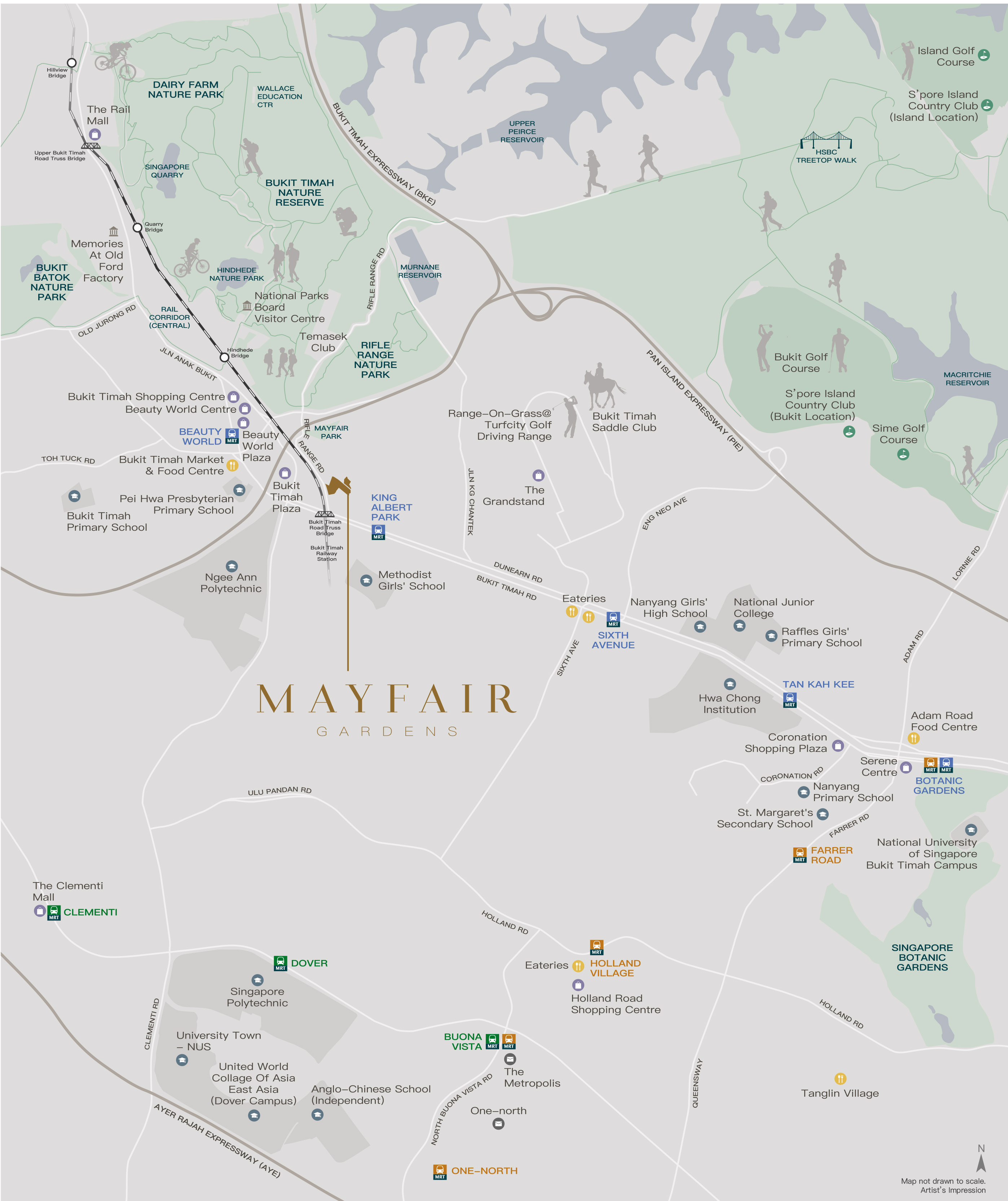 Location Map (Mayfair Gardens)